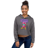 The Queen Is Here Crop Hoodie